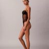 Body en dentelle florale CK Black Body en dentelle florale CK Black