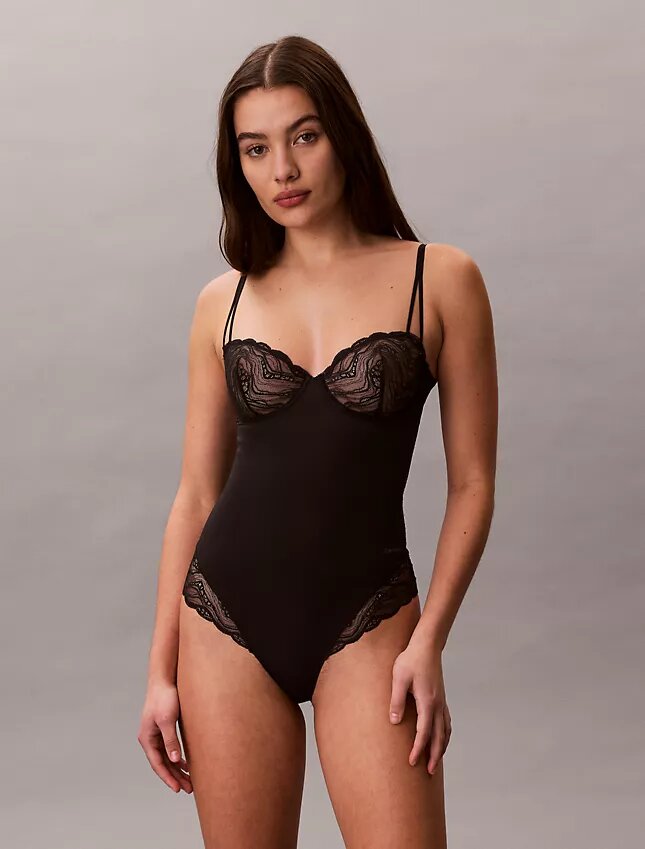 Body sensuel en dentelle extensible Body sensuel en dentelle extensible