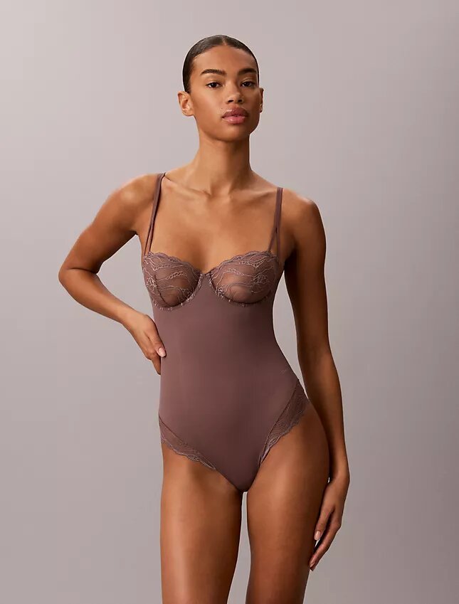 Body sensuel en dentelle extensible Body sensuel en dentelle extensible
