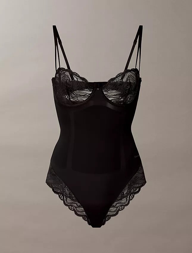 Body sensuel en dentelle extensible Body sensuel en dentelle extensible