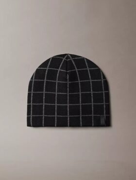 Bonnet à carreaux jacquard Bonnet à carreaux jacquard