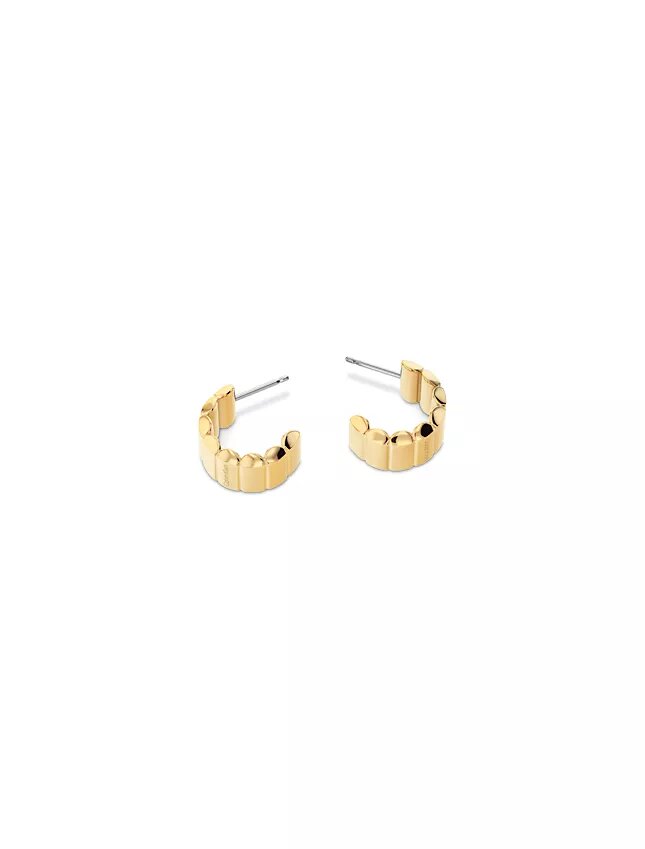 Boucles d’oreilles galbées en forme de galet Boucles d’oreilles galbées en forme de galet