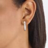 Boucles d&rsquo;oreilles à maillons organiques