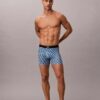 Boxer Brief en microfibre à motif Monogram Boxer Brief en microfibre à motif Monogram