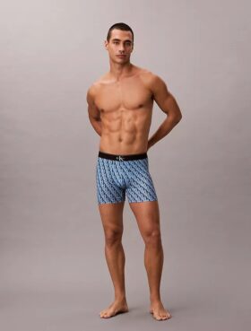 Boxer Brief en microfibre à motif Monogram