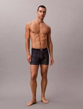Boxer Brief en microfibre à motif Monogram