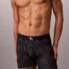 Boxer Brief en microfibre à motif Monogram Boxer Brief en microfibre à motif Monogram