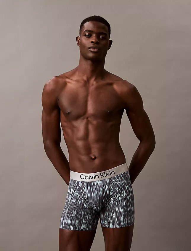 Boxer Brief extensible en microfibre brossée Boxer Brief extensible en microfibre brossée