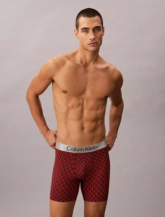 Boxer Brief extensible en microfibre brossée Boxer Brief extensible en microfibre brossée