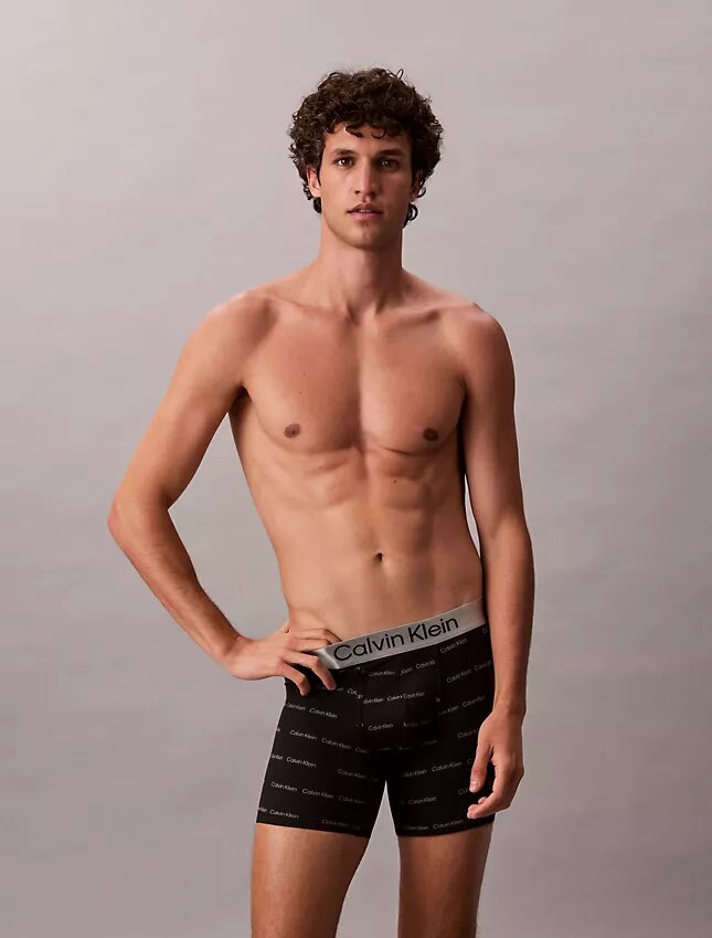 Boxer Brief extensible en microfibre brossée Boxer Brief extensible en microfibre brossée