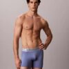 Boxer en microfibre extensible couleur acier Boxer en microfibre extensible couleur acier