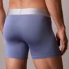 Boxer en microfibre extensible couleur acier Boxer en microfibre extensible couleur acier