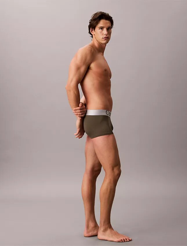 Boxer Low Rise Trunk en microfibre extensible Boxer Low Rise Trunk en microfibre extensible