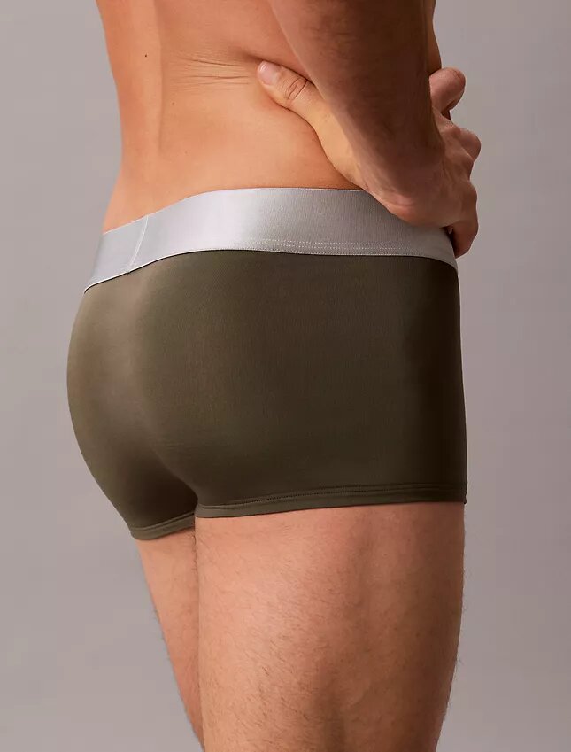 Boxer Low Rise Trunk en microfibre extensible Boxer Low Rise Trunk en microfibre extensible