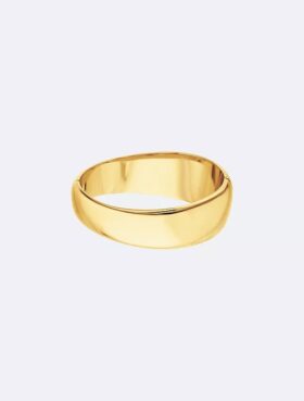 Bracelet en métal lisse