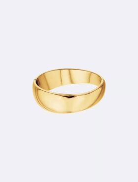Bracelet en métal lisse