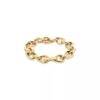 Bracelet à maillons sculpturaux