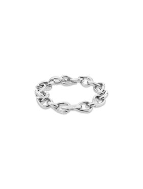 Bracelet à maillons sculpturaux