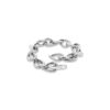 Bracelet à maillons sculpturaux