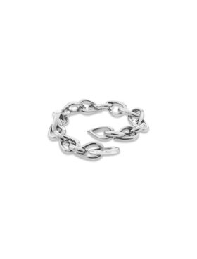 Bracelet à maillons sculpturaux
