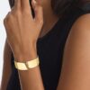 Bracelet minimaliste aux formes organiques Bracelet minimaliste aux formes organiques