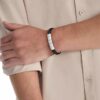 Bracelet Minimaliste à Carrés Bracelet Minimaliste à Carrés
