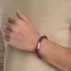 Bracelet à perles incurvées