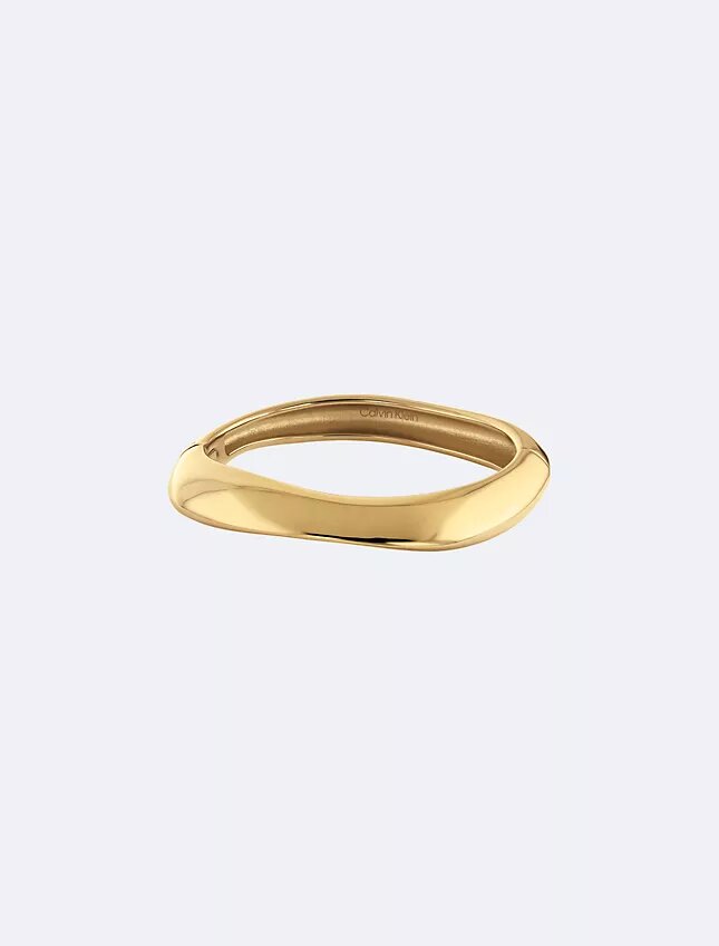Bracelet rigide aux contours sculpturaux Bracelet rigide aux contours sculpturaux
