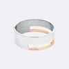Bracelet rigide sculptural à charnière Bracelet rigide sculptural à charnière