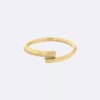 Bracelet rond sculptural Bracelet rond sculptural