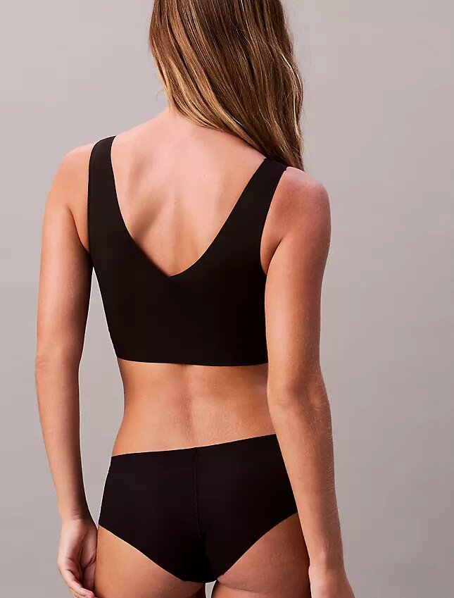 Bralette à col en V légèrement doublée Invisibles Bralette à col en V légèrement doublée Invisibles