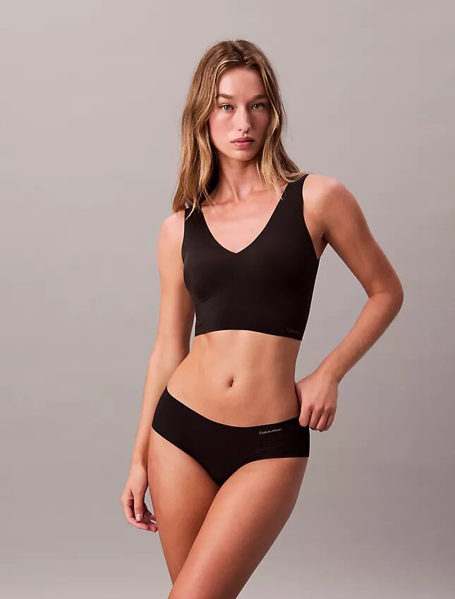 Bralette à col en V légèrement doublée Invisibles Bralette à col en V légèrement doublée Invisibles