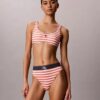 Bralette de bain à monogramme graphique Bralette de bain à monogramme graphique