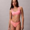 Bralette de bain à monogramme graphique Bralette de bain à monogramme graphique