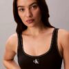 Bralette de bain à monogramme graphique Bralette de bain à monogramme graphique