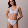 Bralette de bain à monogramme graphique Bralette de bain à monogramme graphique