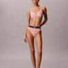 Bralette de bain à monogramme graphique Bralette de bain à monogramme graphique