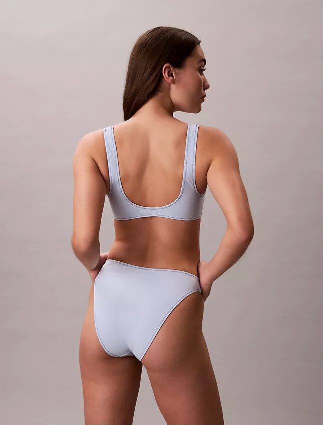Bralette de bain à monogramme graphique Bralette de bain à monogramme graphique