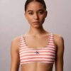 Bralette de bain à monogramme graphique Bralette de bain à monogramme graphique