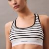 Bralette en coton Modal Stretch côtelé, légèrement doublée Bralette en coton Modal Stretch côtelé, légèrement doublée