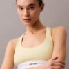 Bralette en coton Modal Stretch côtelé, légèrement doublée Bralette en coton Modal Stretch côtelé, légèrement doublée