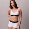 Bralette extensible en Microfiber à monogramme graphique, Unlined Bralette extensible en Microfiber à monogramme graphique, Unlined