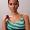 Bralette extensible en Microfiber à monogramme graphique, Unlined Bralette extensible en Microfiber à monogramme graphique, Unlined