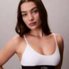 Bralette extensible en Microfiber à monogramme graphique, Unlined Bralette extensible en Microfiber à monogramme graphique, Unlined
