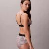 Bralette extensible en Microfiber à monogramme graphique, Unlined Bralette extensible en Microfiber à monogramme graphique, Unlined