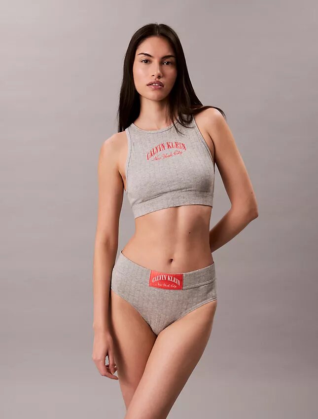 Bralette Heritage Classic en coton Stretch Unlined Bralette Heritage Classic en coton Stretch Unlined