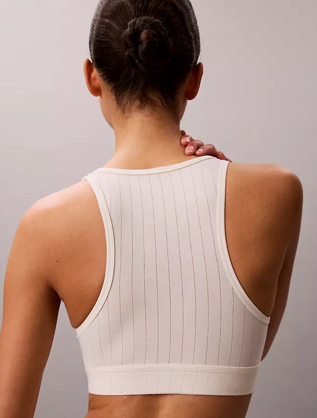 Bralette Heritage Classic en coton Stretch Unlined Bralette Heritage Classic en coton Stretch Unlined