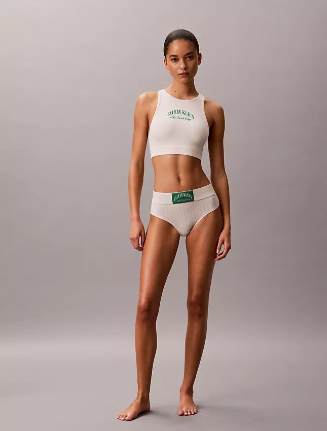 Bralette Heritage Classic en coton Stretch Unlined Bralette Heritage Classic en coton Stretch Unlined