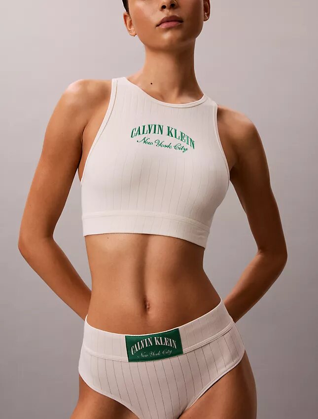 Bralette Heritage Classic en coton Stretch Unlined Bralette Heritage Classic en coton Stretch Unlined