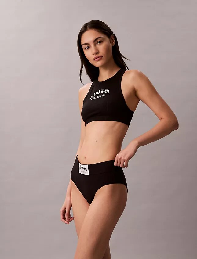 Bralette Heritage Classic en coton Stretch Unlined Bralette Heritage Classic en coton Stretch Unlined